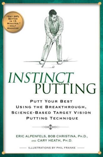 Couverture du livre « Instinct Putting » de Alpenfels Eric aux éditions Penguin Group Us