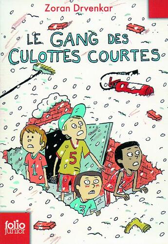 Couverture du livre « Le gang des culottes courtes » de Zoran Drvenkar aux éditions Gallimard-jeunesse