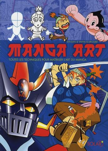 Couverture du livre « Manga art ; coffret » de Ilya-San aux éditions Solar