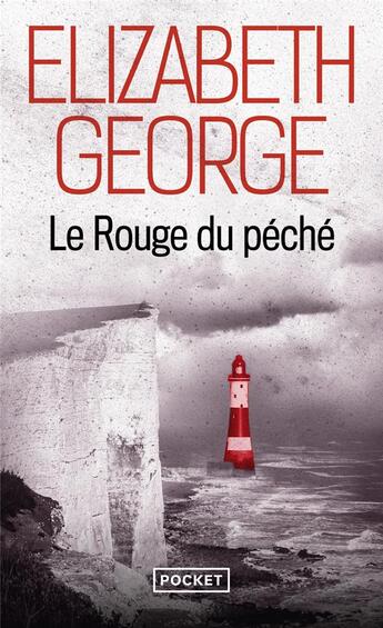 Couverture du livre « Le rouge du peche » de Elizabeth George aux éditions Pocket