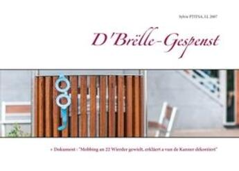 Couverture du livre « D'Brëlle-Gespenst + dokument : 