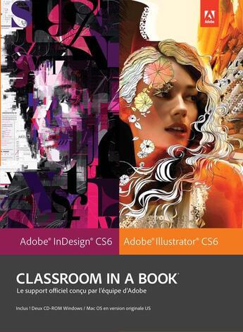 Couverture du livre « Adobe InDesign CS6 ; Adobe Illustrator CS6 ; coffret » de  aux éditions Pearson