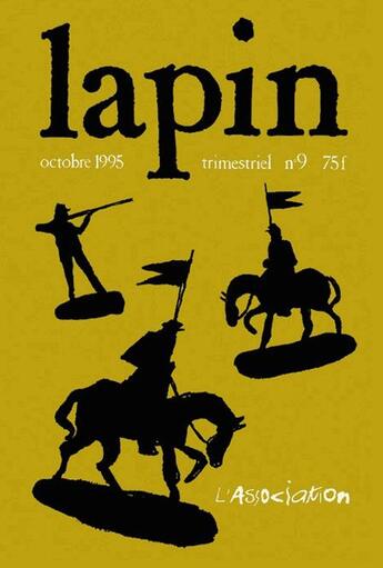 Couverture du livre « LAPIN n.9 » de  aux éditions L'association