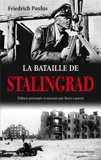 Couverture du livre « Stalingrad » de Marechal Paulus aux éditions Nouveau Monde