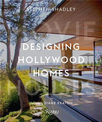 Couverture du livre « Designing hollywood homes » de Stephen Shadley aux éditions Rizzoli