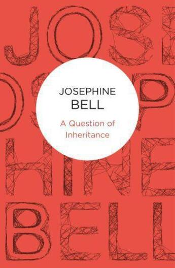 Couverture du livre « Question of Inheritance » de Bell Josephine aux éditions Macmillan Bello Digital