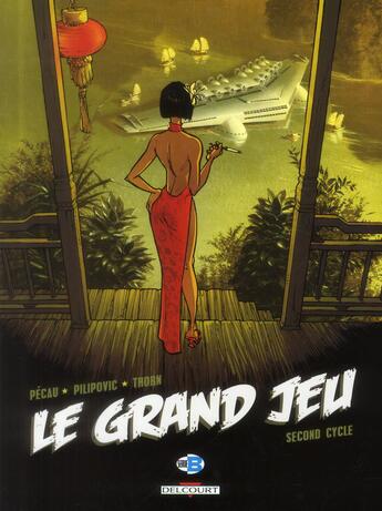 Couverture du livre « Le grand jeu ; COFFRET VOL.2 ; T.4 A T.6 ; second cycle » de Jean-Pierre Pecau et Leo Pilipovic et Thorn aux éditions Delcourt