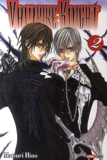 Couverture du livre « Vampire knight Tome 2 » de Matsuri Hino aux éditions Panini