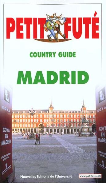 Couverture du livre « Madrid 2000, le petit fute » de Collectif Petit Fute aux éditions Le Petit Fute