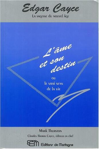 Couverture du livre « Ame et son destin (l') » de Thurston aux éditions De Mortagne