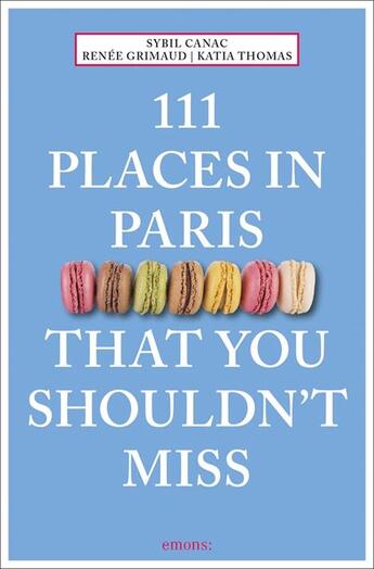 Couverture du livre « 111 places in paris that you shouldn't miss » de  aux éditions Antique Collector's Club