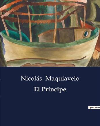 Couverture du livre « El pr ncipe » de Maquiavelo Nicolas aux éditions Culturea