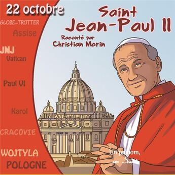 Couverture du livre « Jean-paul ii raconte par christian morin (livre audio) » de Marc Geoffroy aux éditions France Productions