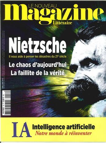 Couverture du livre « Le nouveau magazine litteraire n 16 nietzsche - avril 2019 » de  aux éditions Le Magazine Litteraire