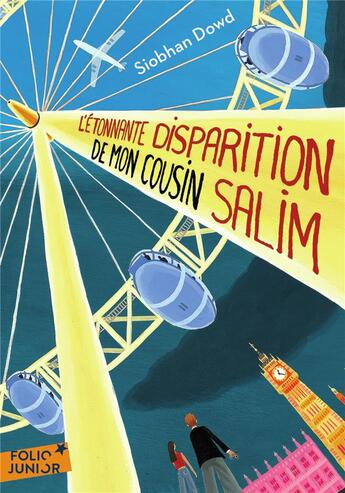 Couverture du livre « L'étonnante disparition de mon cousin Salim » de Siobhan Dowd aux éditions Gallimard-jeunesse