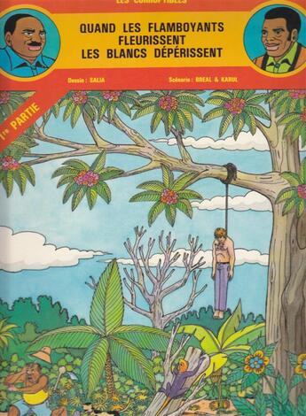 Couverture du livre « Quand les flamboyants fleurissent, les blancs dépérissent t.1 » de Breal et Karul et Salia aux éditions L'harmattan