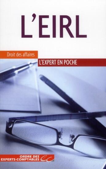 Couverture du livre « L'EIRL » de  aux éditions Oec