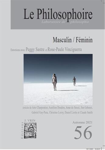 Couverture du livre « Le philosophoire n 56 : masculin / feminin - decembre 2021 » de  aux éditions Philosophoire