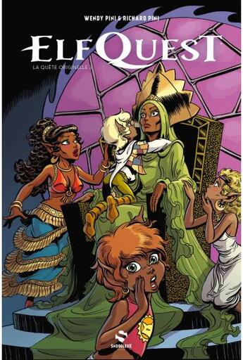 Couverture du livre « Elfquest - le pays des elfes : Intégrale vol.3 : Tomes 9 à 12 : la quête originelle Partie 3 » de Wendy Pini et Richard Pini aux éditions Snorgleux