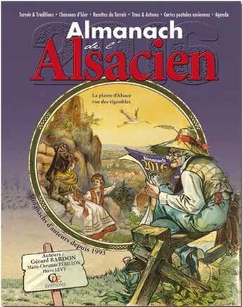 Couverture du livre « Almanach de l'alsacien 2016 » de Gerard Bardon / Mari aux éditions Communication Presse Edition