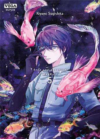 Couverture du livre « Deep sea aquarium Magmell Tome 5 » de Kiyomi Sugishita aux éditions Vega Dupuis