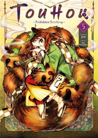 Couverture du livre « Touhou : Forbidden Scrollery Tome 5 » de Zun et Moe Harukawa aux éditions Meian