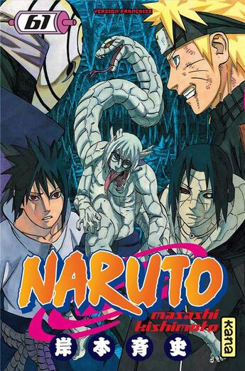 Couverture du livre « Naruto Tome 61 » de Masashi Kishimoto aux éditions Kana