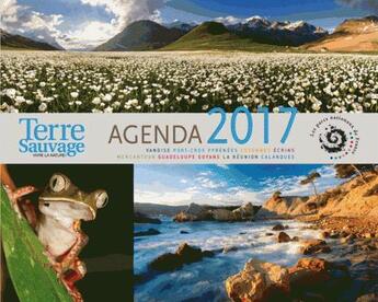 Couverture du livre « Agenda terre sauvage (édition 2017) » de  aux éditions Milan