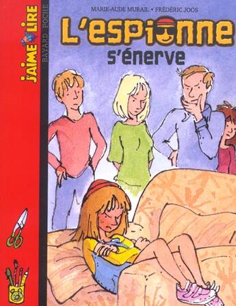 Couverture du livre « L'ESPIONNE S'ENERVE » de  aux éditions Bayard Jeunesse