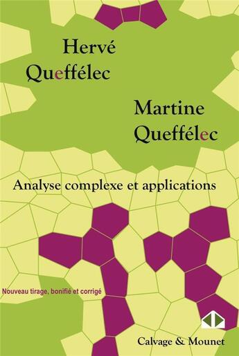 Couverture du livre « Analyse complexe et applications » de Herve Queffelec et Martine Queffelec aux éditions Calvage Mounet