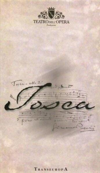 Couverture du livre « Tosca » de Giacomo Puccini aux éditions Gerard Billaudot