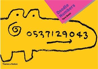 Couverture du livre « Doodle numbers » de Taro Gomi aux éditions Thames & Hudson