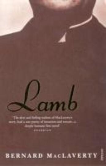 Couverture du livre « Lamb » de Bernard Maclaverty aux éditions Random House Digital