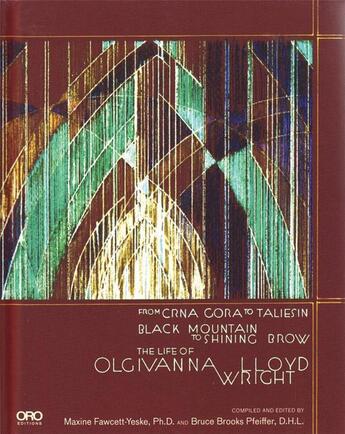 Couverture du livre « The life of olgivanna wright » de  aux éditions Acc Art Books