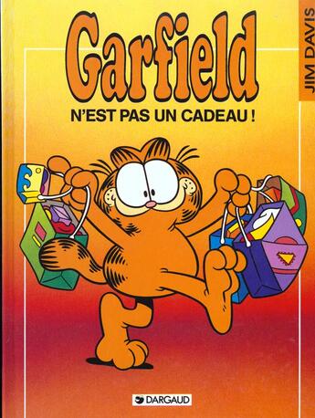 Couverture du livre « Garfield t.17 : Garfield n'est pas un cadeau ! » de Jim Davis aux éditions Dargaud