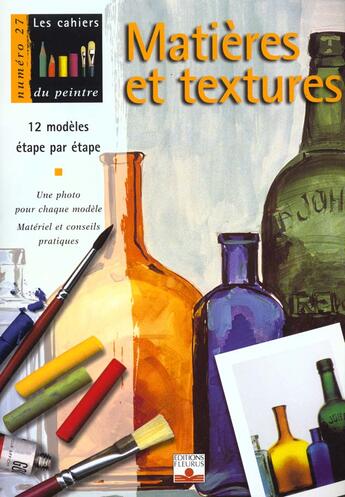 Couverture du livre « Matieres et textures » de  aux éditions Mango