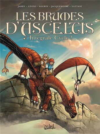 Couverture du livre « Les brumes d'Asceltis : Intégrale vol.2 : Tomes 5 à 7 : cycle 2 » de Nicolas Jarry et Lucio Leoni et Emanuela Negrin et Elodie Jacquemoire et Matteo Vattani aux éditions Soleil