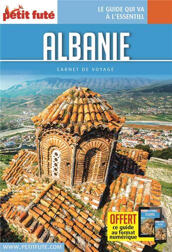 Couverture du livre « Guide albanie 2023 carnet petit fute » de Collectif Petit Fute aux éditions Le Petit Fute