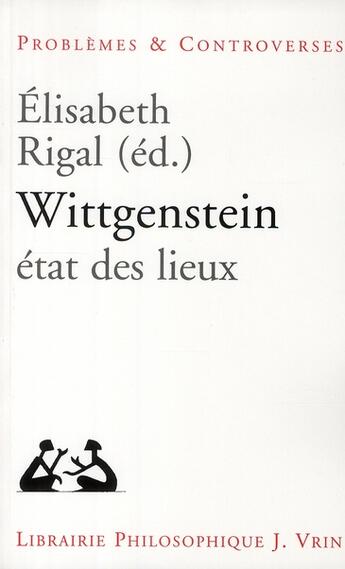 Couverture du livre « Wittgenstein ; état des lieux » de  aux éditions Vrin