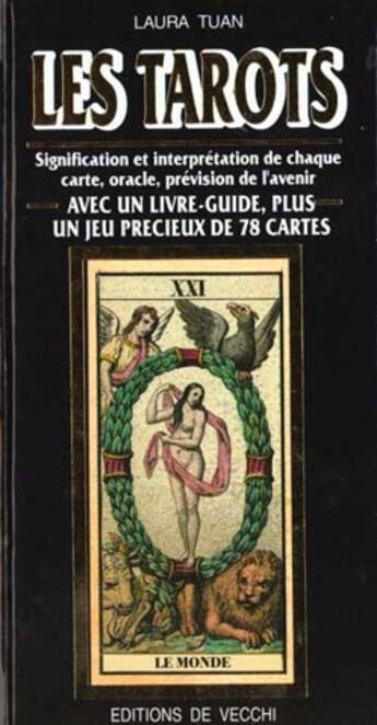 Couverture du livre « Tarots (les) coffret guide + jeu de cartes » de Tuan aux éditions De Vecchi