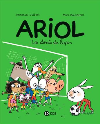Couverture du livre « Ariol Tome 9 : les dents du lapin » de Emmanuel Guibert et Marc Boutavant aux éditions Bd Kids