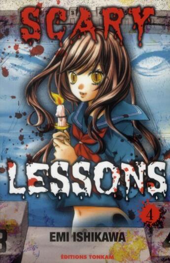 Couverture du livre « Scary lessons Tome 4 » de Emi Ishikawa aux éditions Delcourt