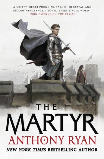 Couverture du livre « THE MARTYR » de Anthony Ryan aux éditions Orbit Uk