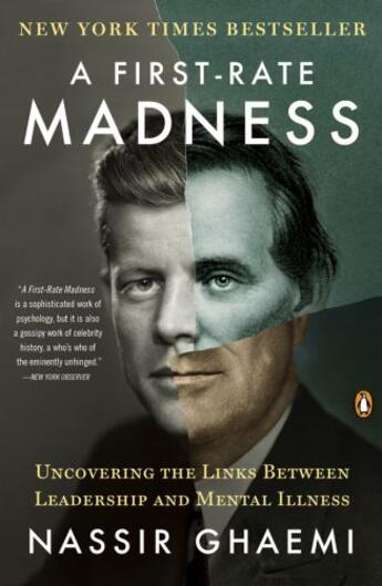 Couverture du livre « First-Rate Madness, A » de Nassir Ghaemi aux éditions Adult Pbs