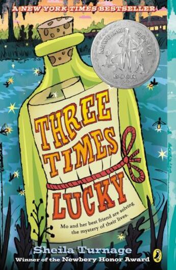 Couverture du livre « Three Times Lucky » de Sheila Turnage aux éditions Penguin Group Us