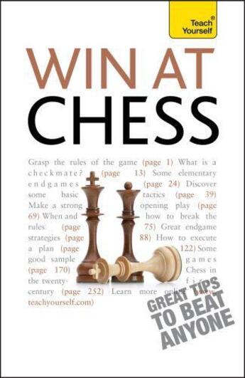 Couverture du livre « Win At Chess: Teach Yourself » de Hartson William aux éditions Hodder Education Digital