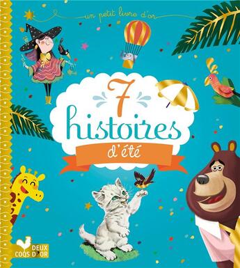 Couverture du livre « 7 histoires d'été » de  aux éditions Deux Coqs D'or