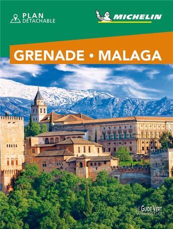 Couverture du livre « Le guide vert week&go : Grenade, Malaga (édition 2021) » de Collectif Michelin aux éditions Michelin