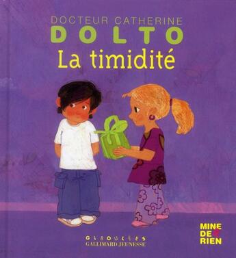 Couverture du livre « La timidité » de Faure-Poi et Catherine Dolto aux éditions Gallimard-jeunesse
