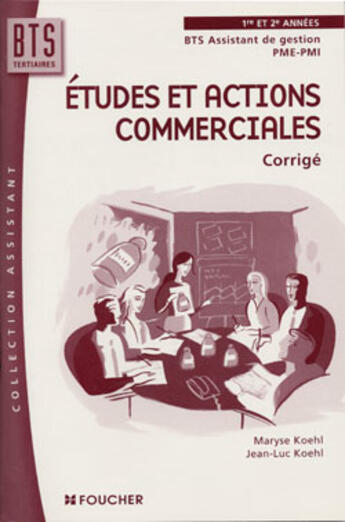 Couverture du livre « ETUDES ET ACTIONS COMMERCIALES » de Jean-Luc Koehl aux éditions Foucher